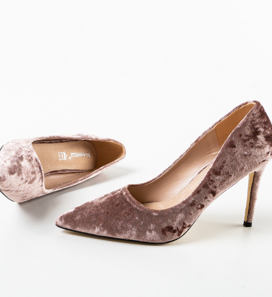Pantofi dama Mahir Bej - Img 3