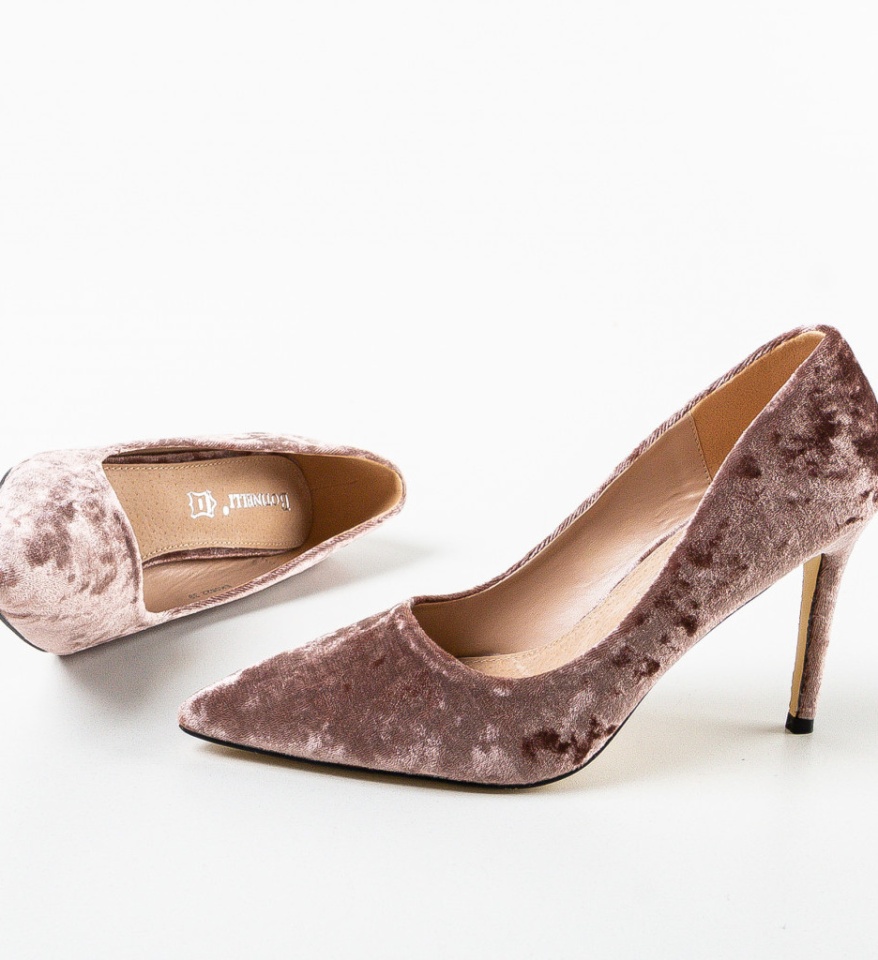 Pantofi dama Mahir Bej - Img 3
