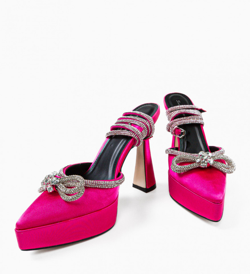 Pantofi dama Mariette Fuchsia - Img 2