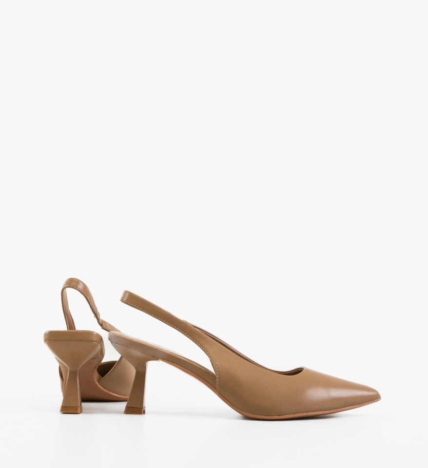 Pantofi dama Massey Khaki - Img 5