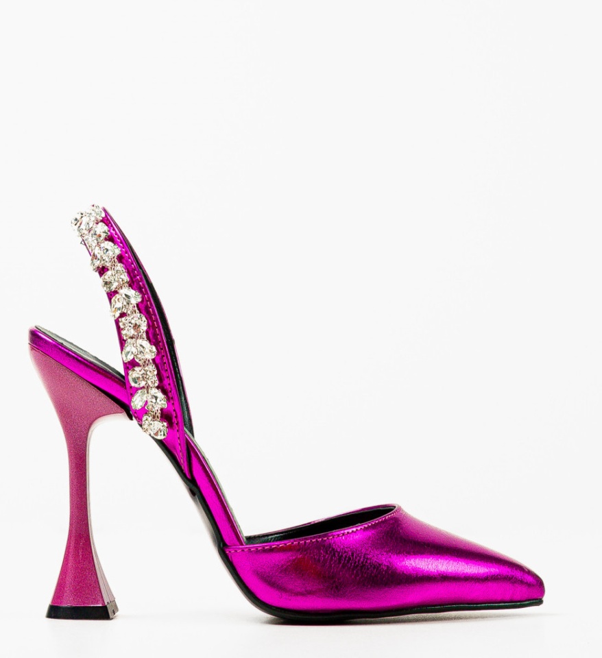 Pantofi dama Metiks Fuchsia - Img 9