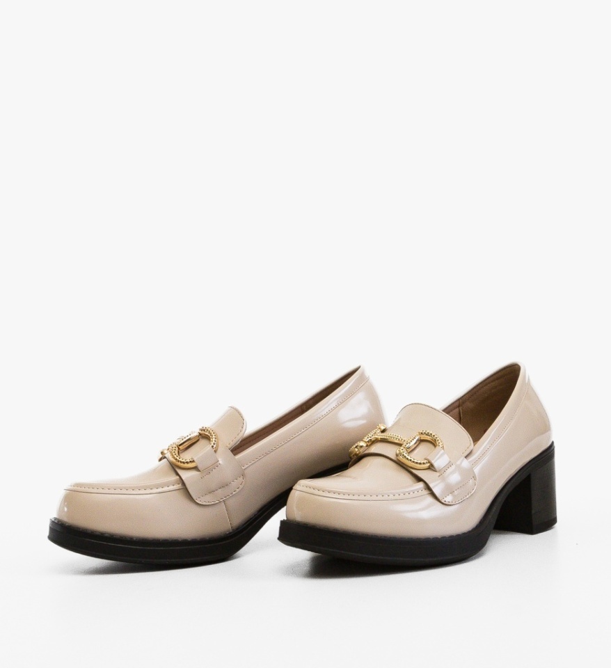 Pantofi dama Oander Bej - Img 2