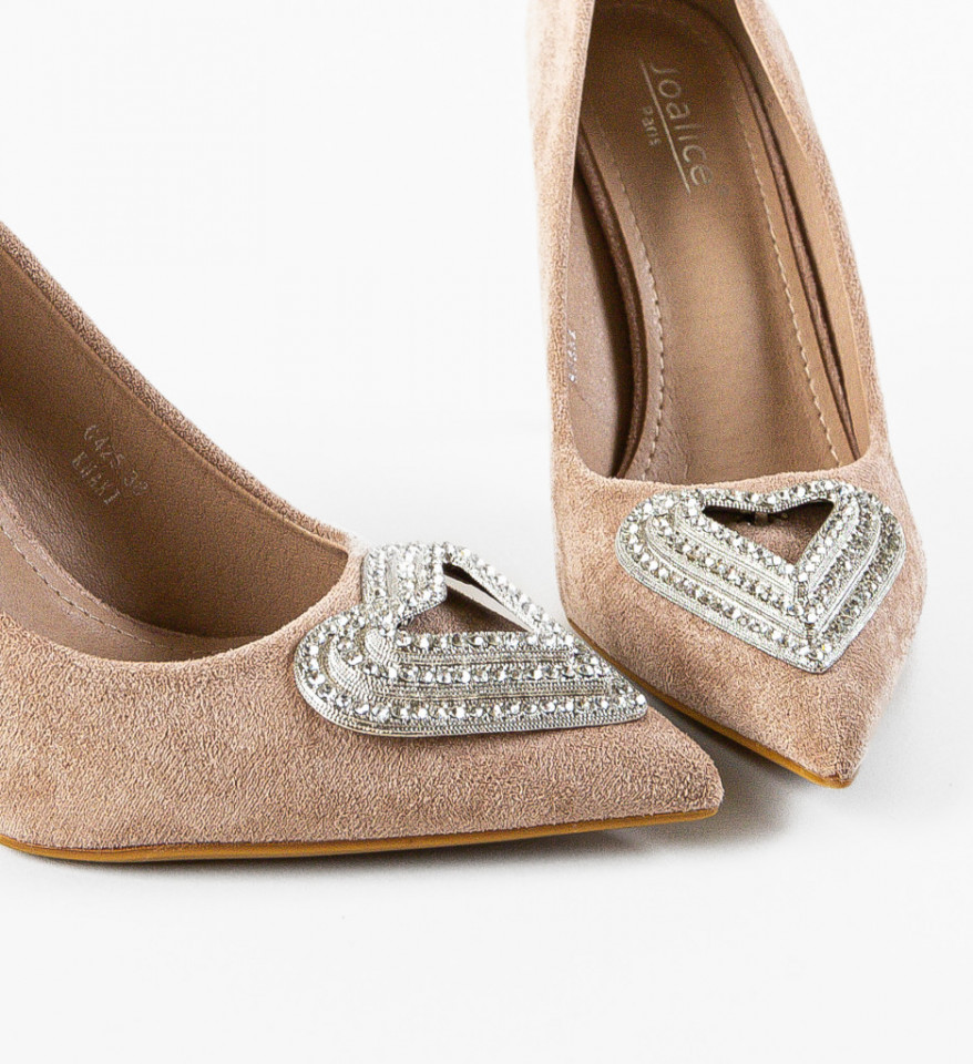 Pantofi dama Oise Khaki - Img 4