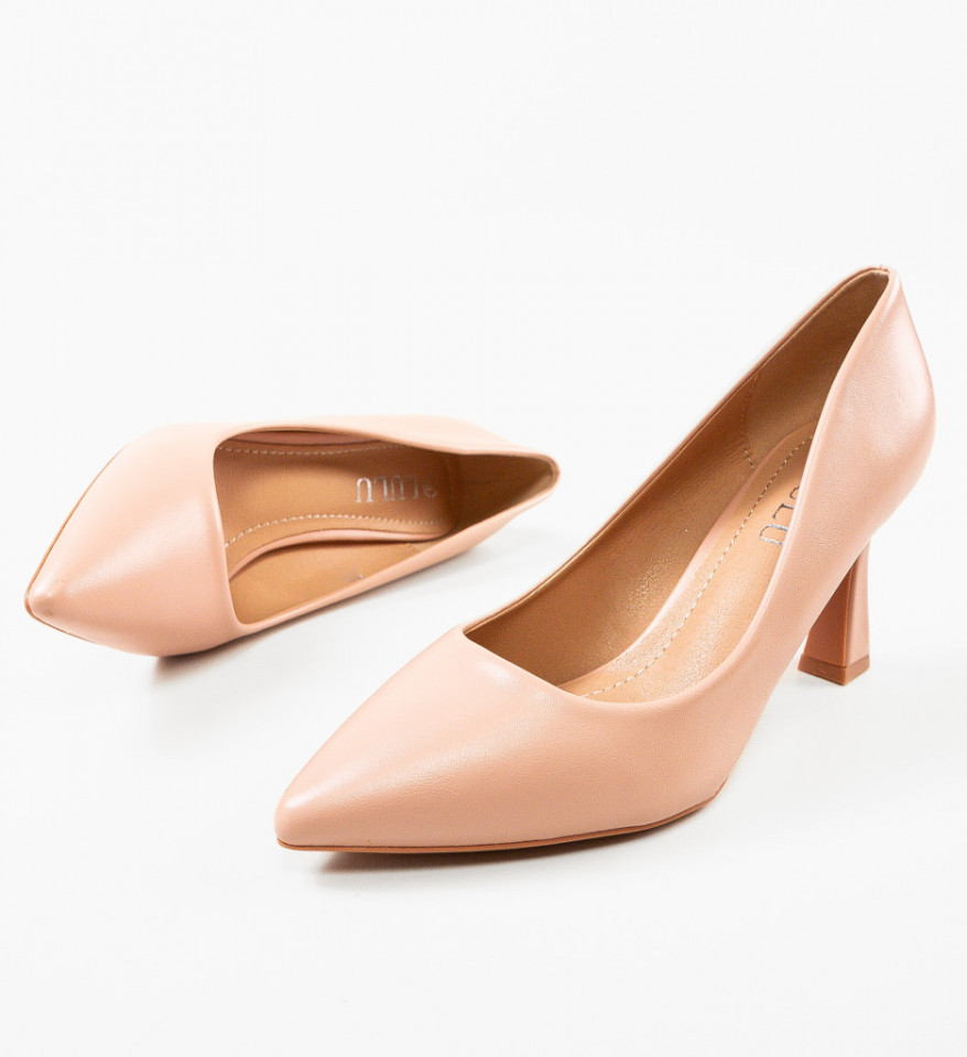 Pantofi dama Olajyt Roze - Img 3