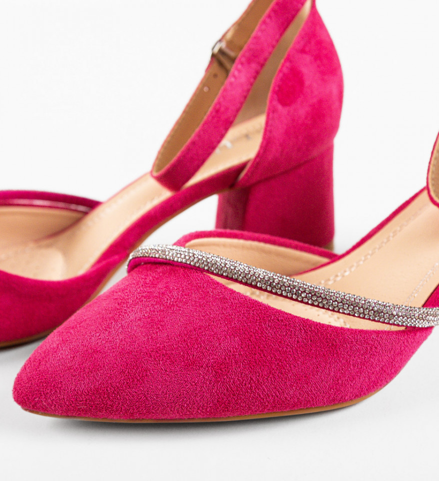Pantofi dama Pamela Fuchsia - Img 5