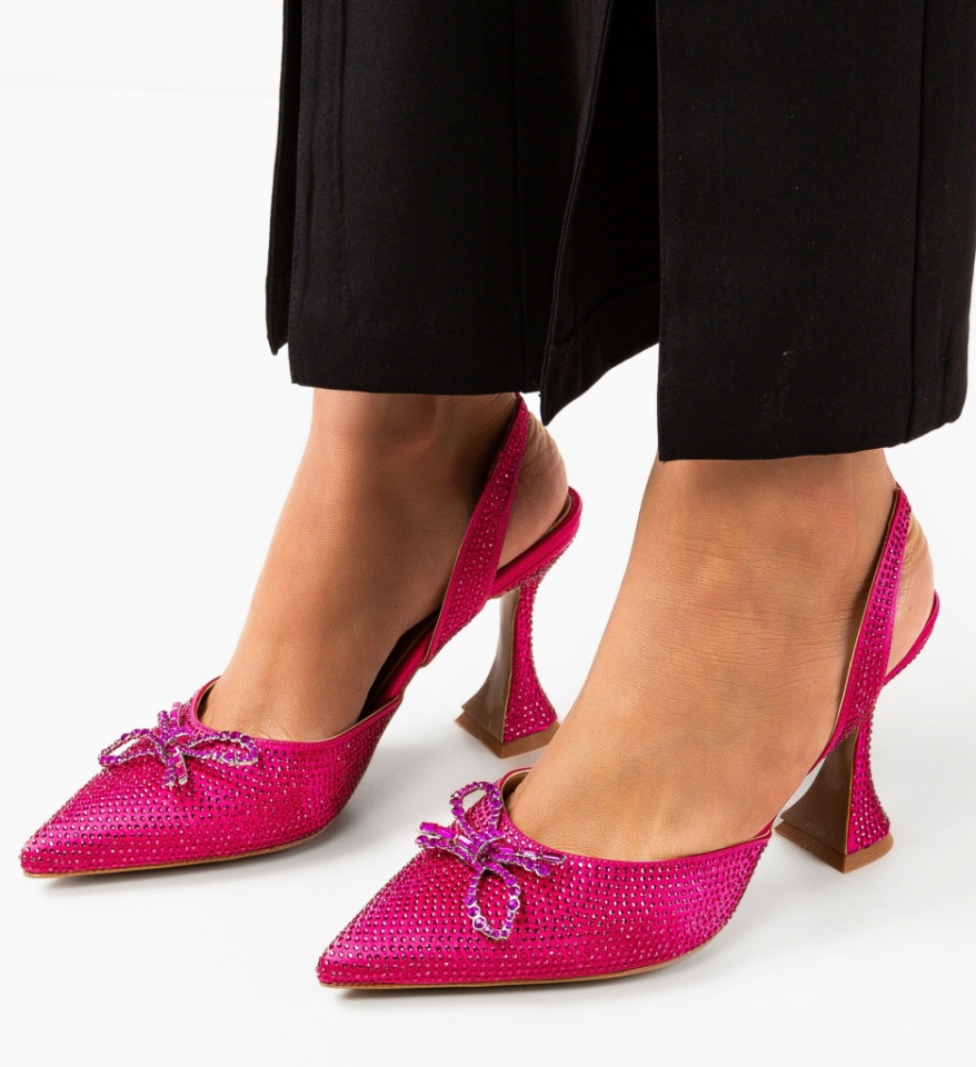 Pantofi dama Partyun Fuchsia - Img 6