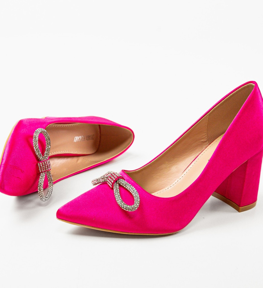Pantofi dama Perez Fuchsia - Img 3