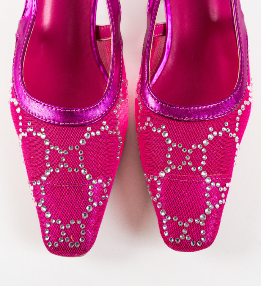 Pantofi dama Pete Fuchsia - Img 4