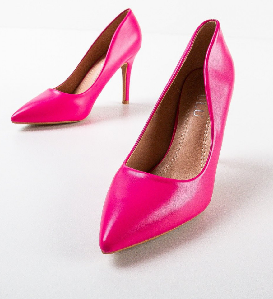 Pantofi dama Rajan Fuchsia - Img 3
