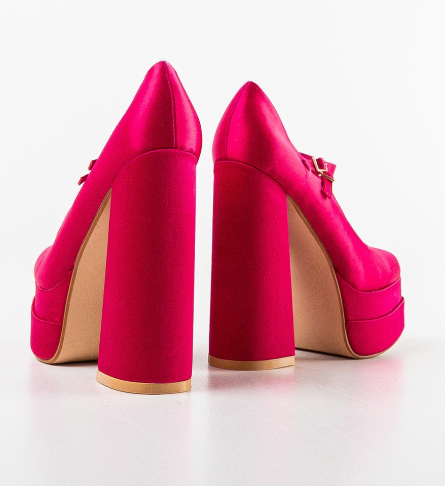 Pantofi dama Rivera Fuchsia - Img 11