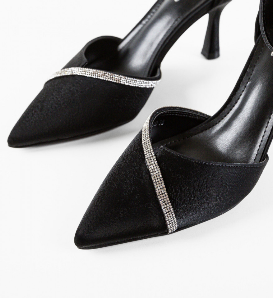 Pantofi dama Rubble Negri - Img 4