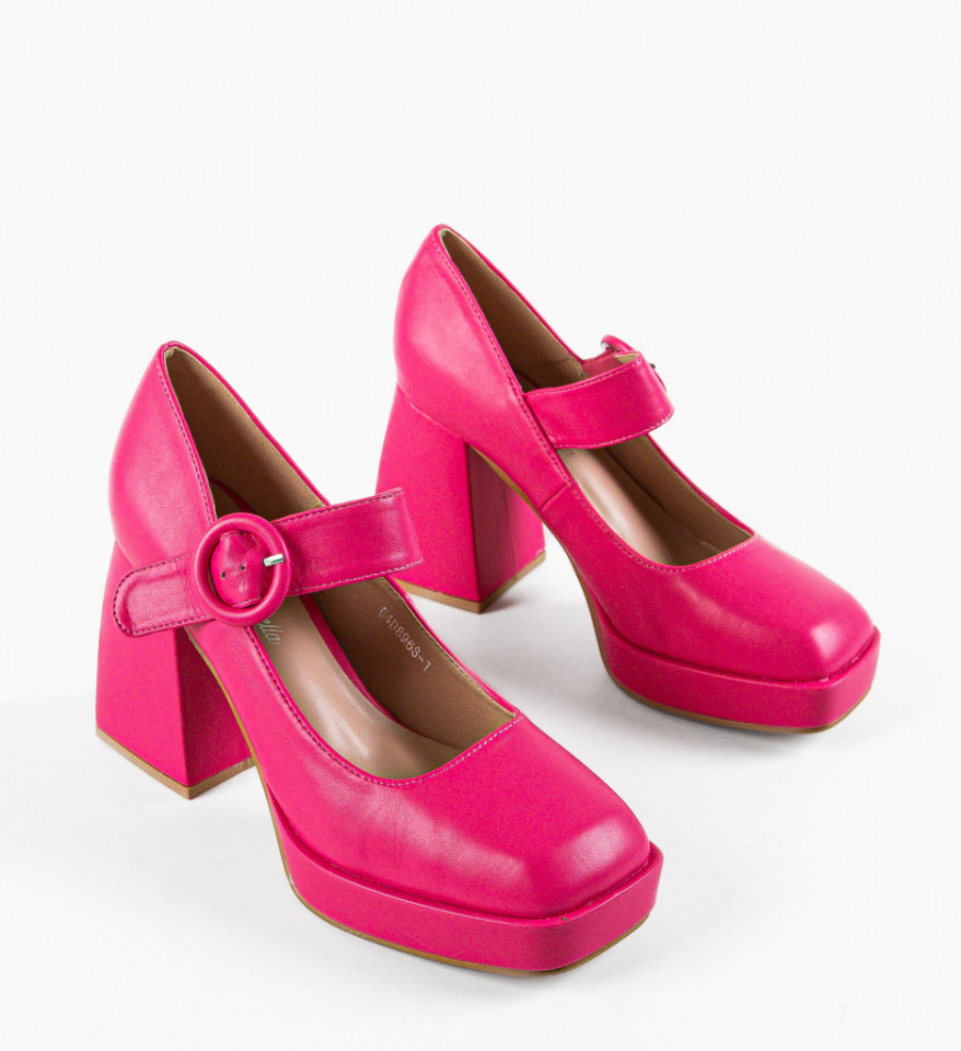 Pantofi dama Siyao Fuchsia - Img 3