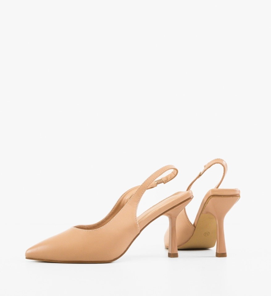 Pantofi dama Testle Nude - Img 2