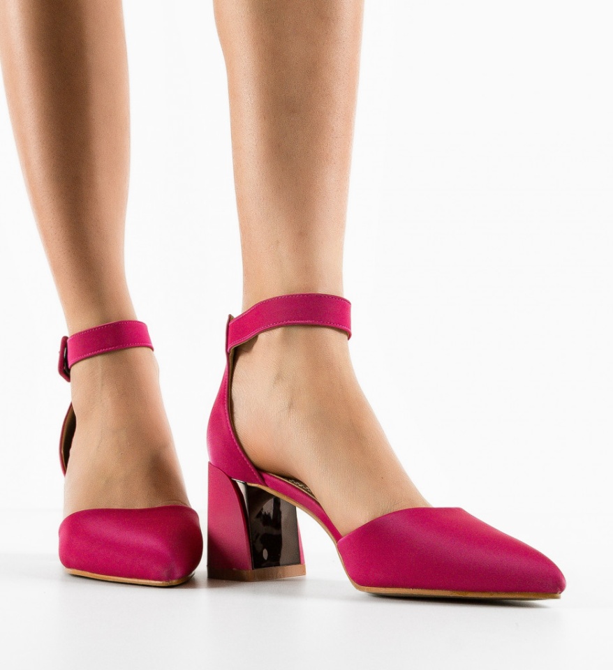Pantofi dama Vandre Fuchsia - Img 7