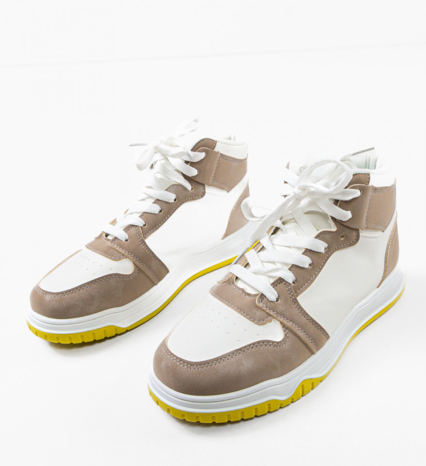 Pantofi Sport Abbey Khaki - Img 2
