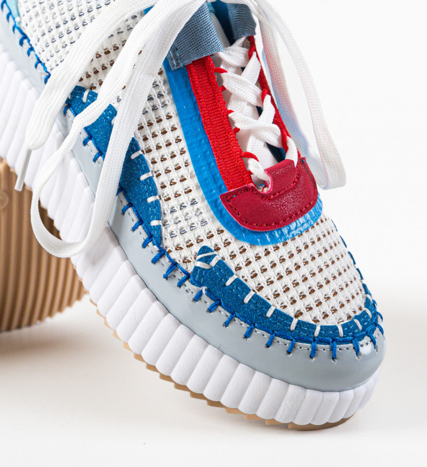 Pantofi Sport Duffy Stein Albastri - Img 4