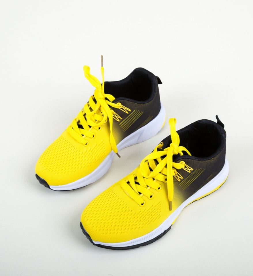 Pantofi Sport Honor Galbeni - Img 6