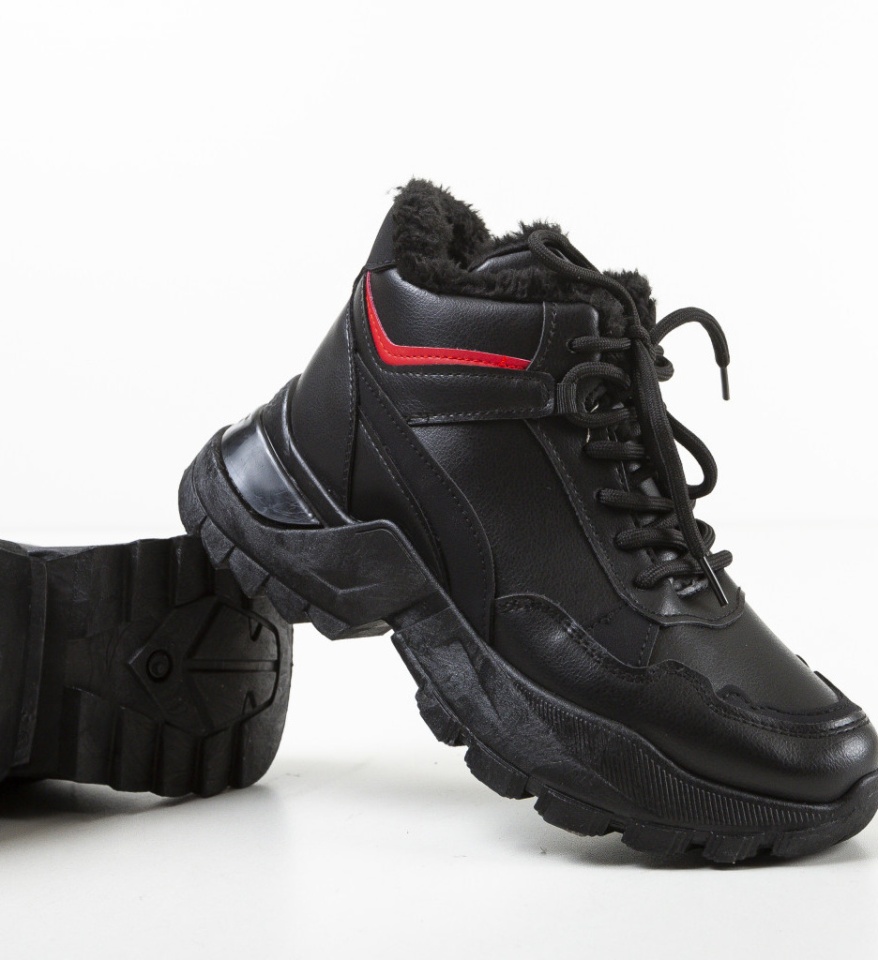 Pantofi Sport Lionk Negri - Img 3