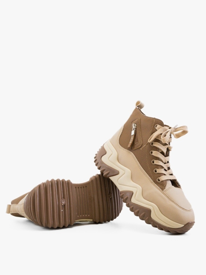 Pantofi Sport Maliha Khaki - Img 2