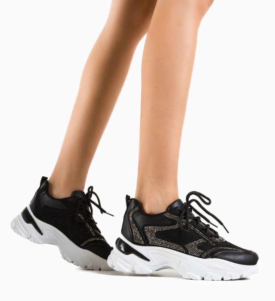 Pantofi Sport Nereus Negri - Img 7