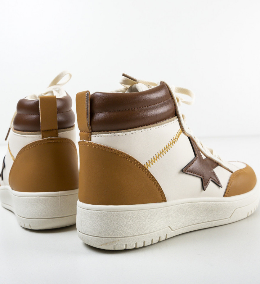 Pantofi Sport Rafe Bej - Img 8