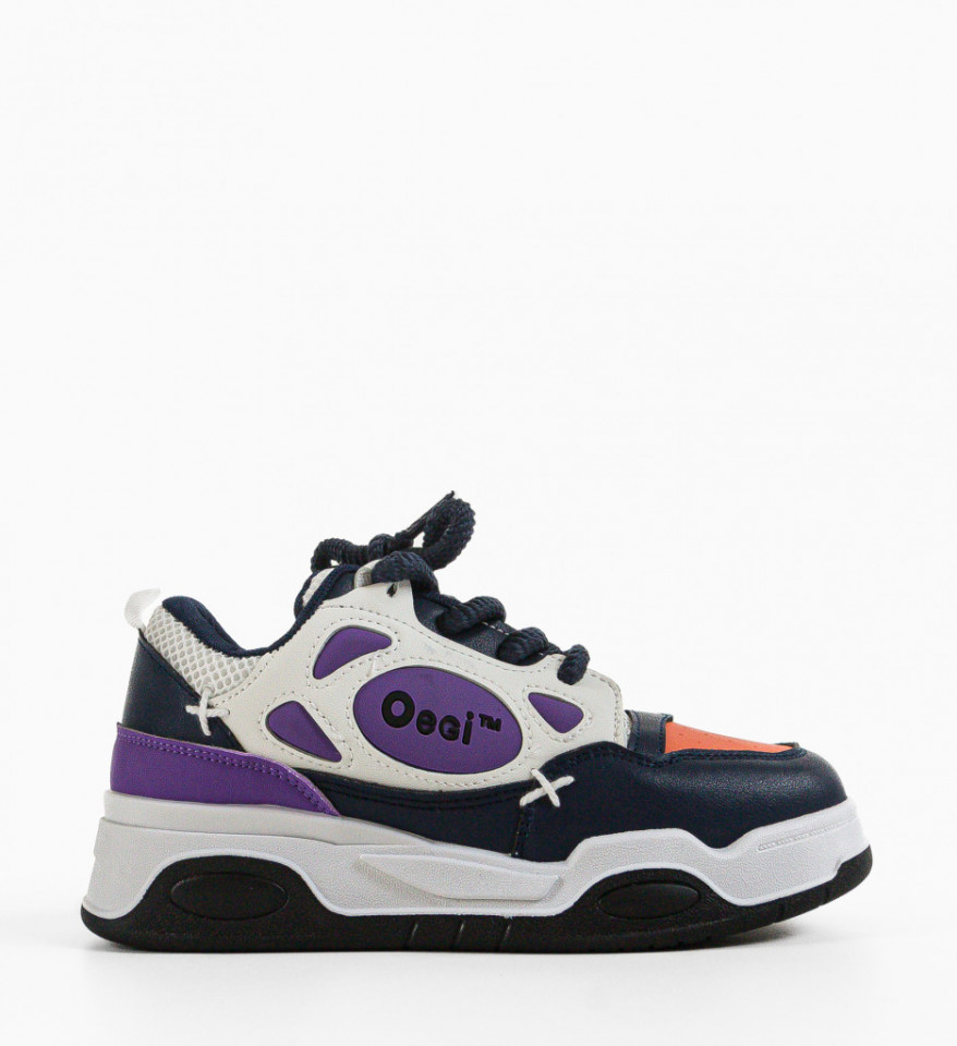 Pantofi sport Scarl Bleumarin - Img 4