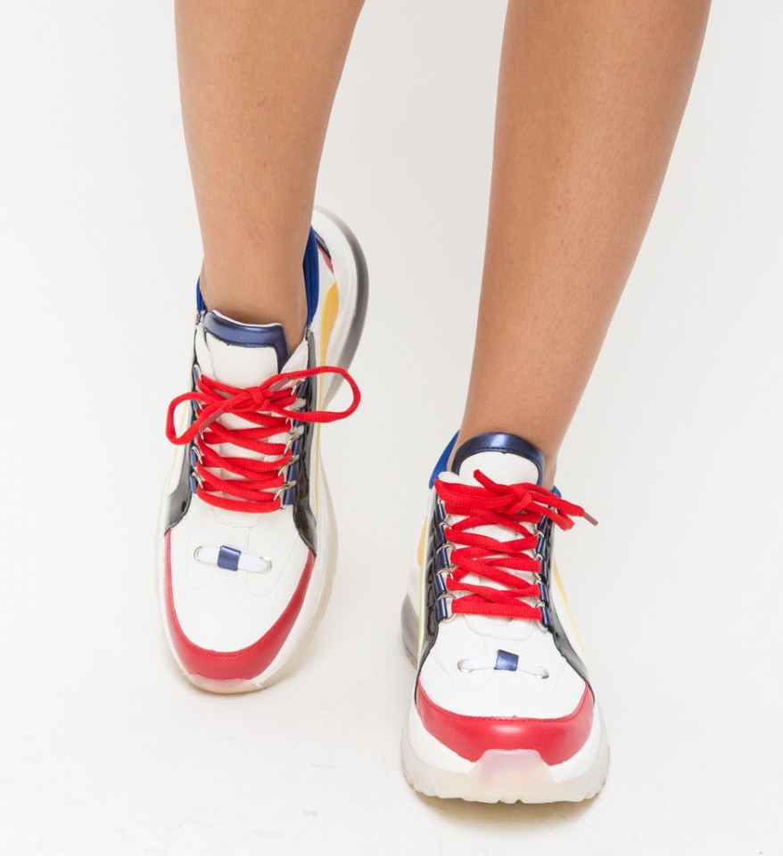 Pantofi Sport Skizo Rosii - Img 2