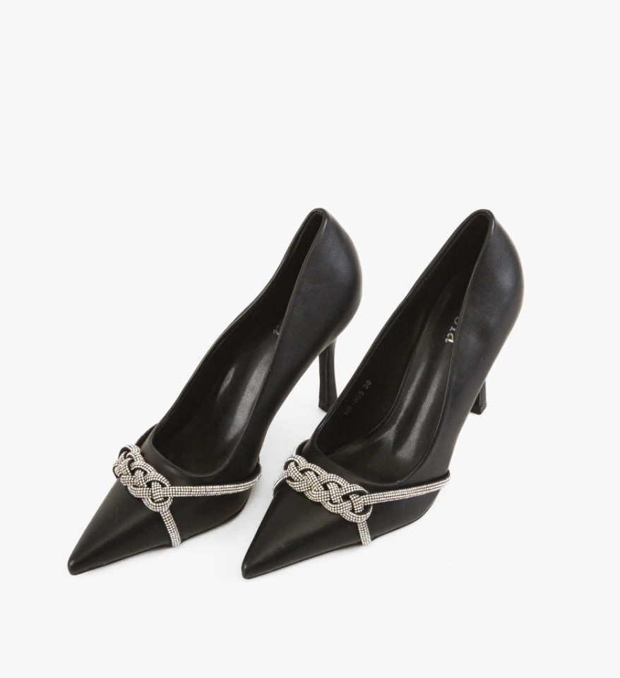 Pantofi stiletto dama Abrams Negri - Img 3