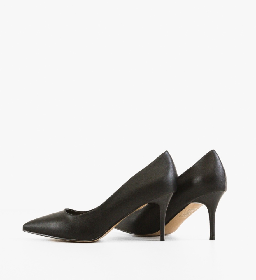 Pantofi stiletto dama Adra Negri - Img 2