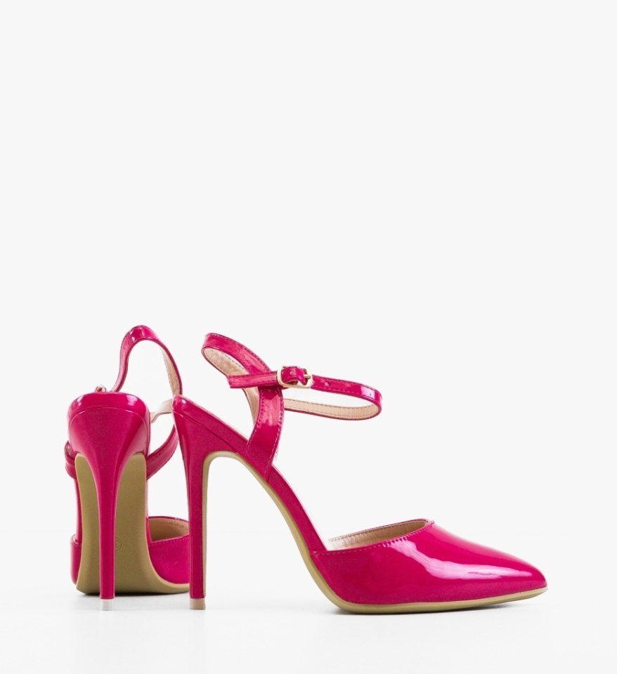 Pantofi stiletto dama Jaximet Fuchsia - Img 4