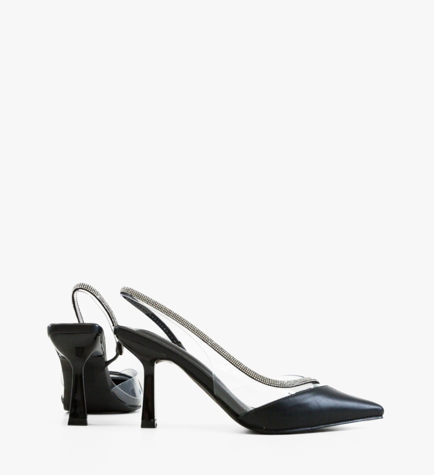 Pantofi stiletto dama Mykono Negri - Img 4