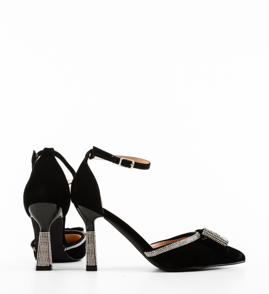 Pantofi stiletto Tauler Negri - Img 3