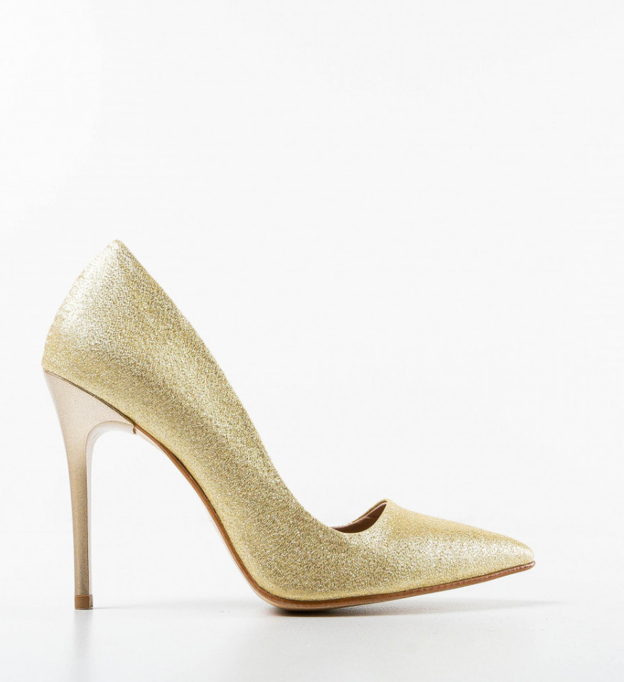 Pantofi Tofife Aurii