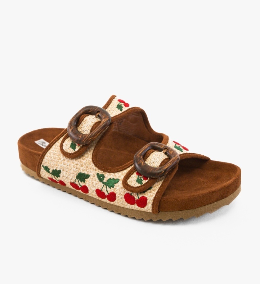 Papuci dama Leskus Camel - Img 3