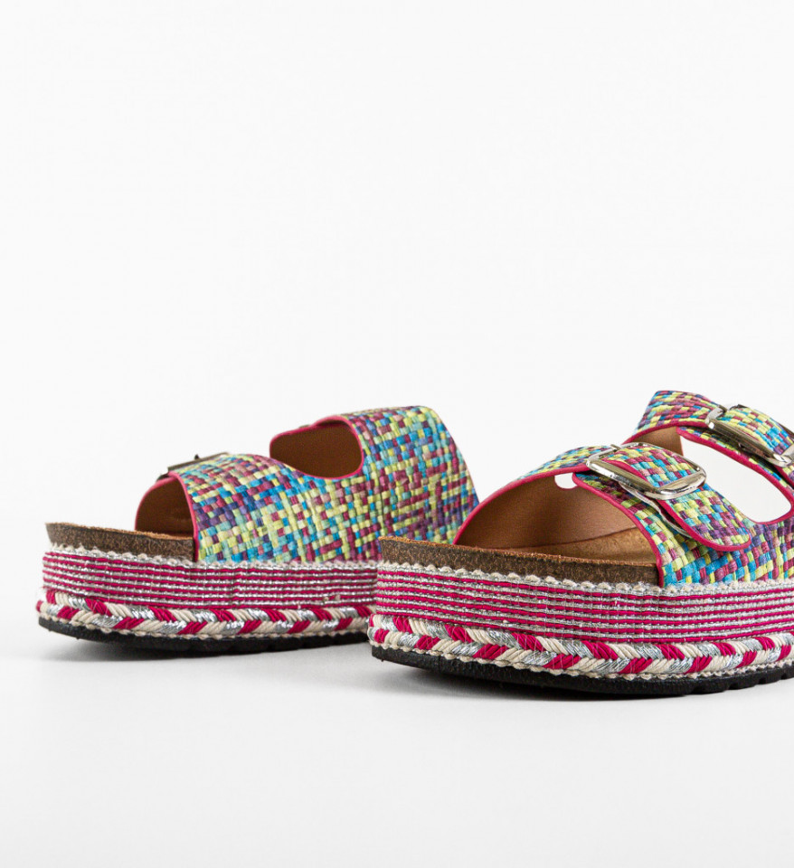 Papuci dama Miller Fuchsia - Img 2
