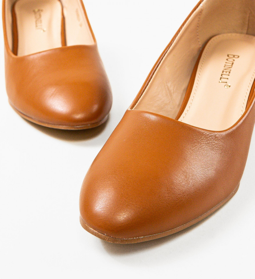 Platforme dama Melborne Camel - Img 3