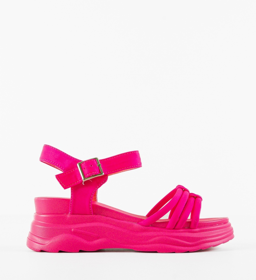 Platforme dama Patras Fuchsia - Img 3
