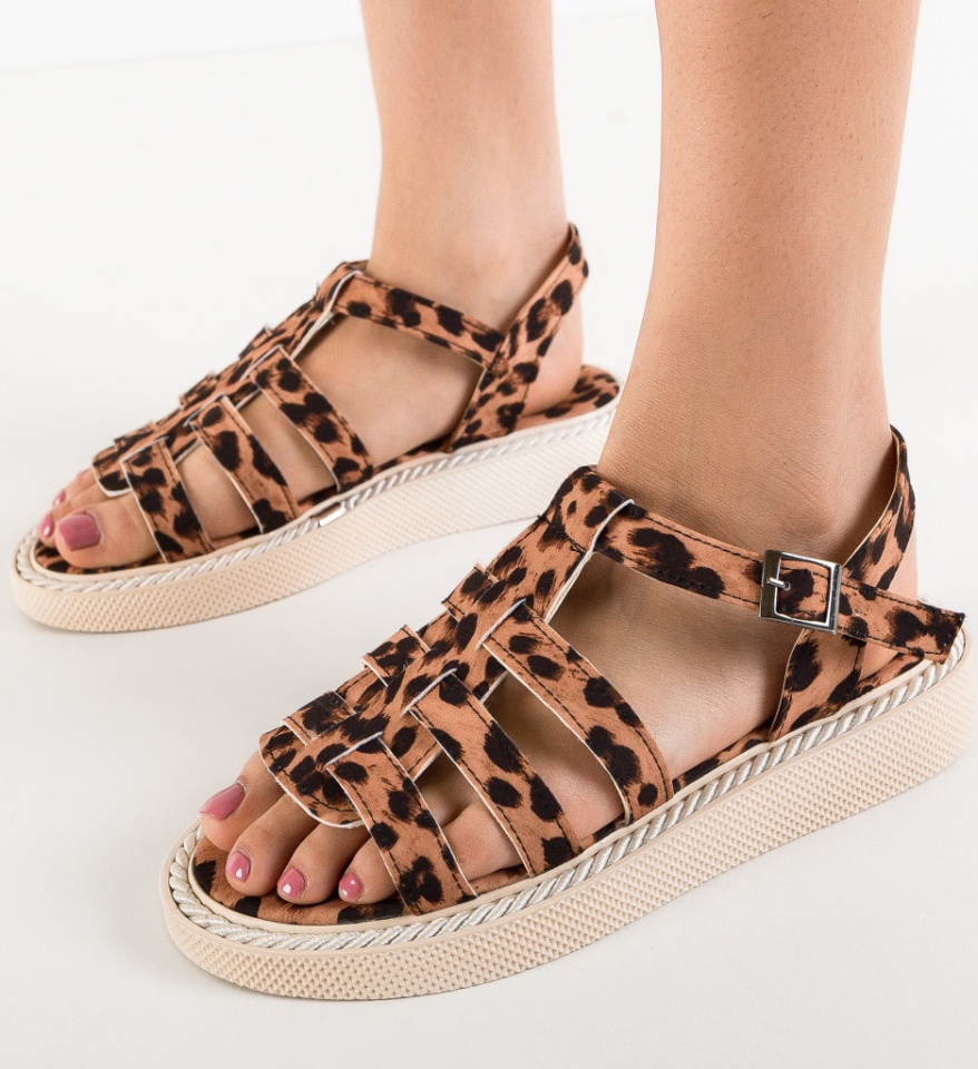 Sandale dama Barney Print - Img 4