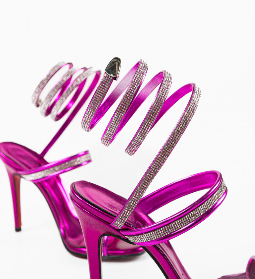 Sandale dama Deskar Fuchsia - Img 3