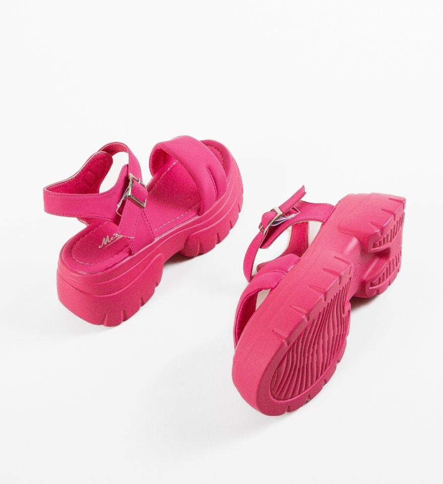 Sandale dama Ferrus Fuchsia - Img 4