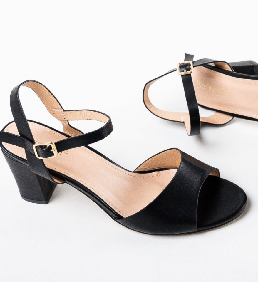 Sandale dama Parfume Negre - Img 3