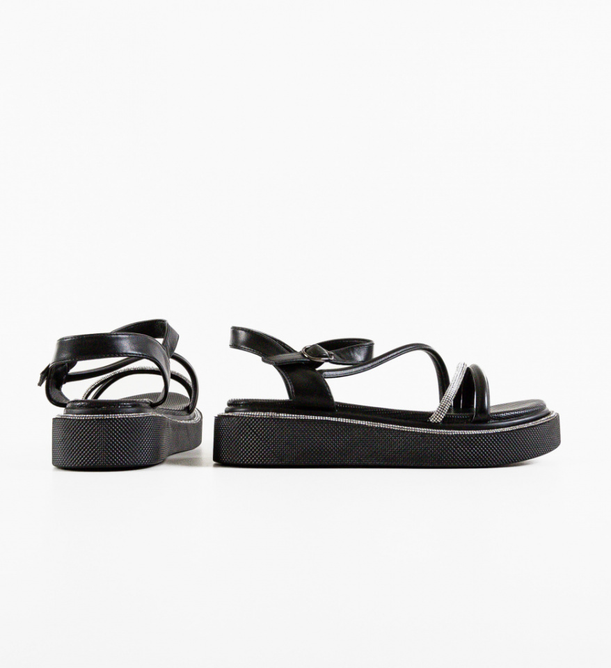 Sandale dama Repzik Negre - Img 3