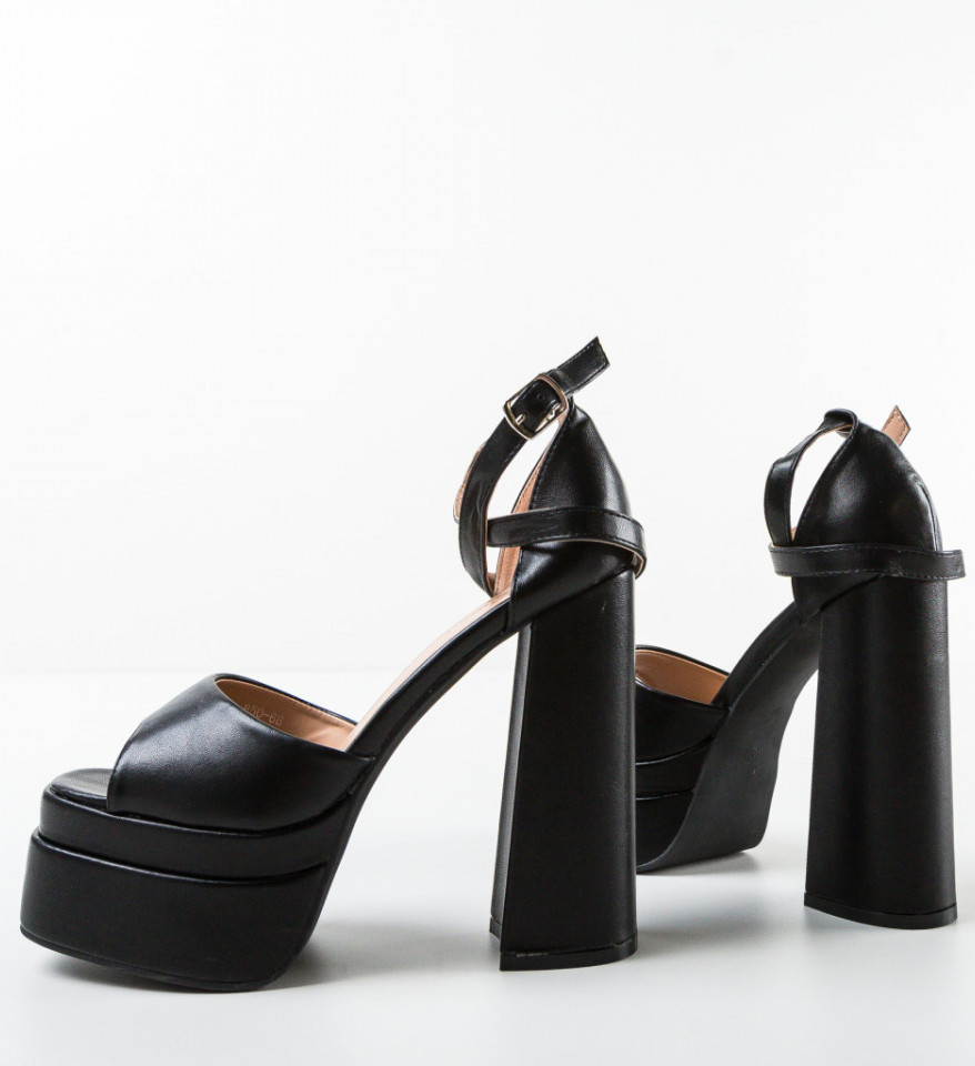 Sandale dama Tidis Negre - Img 3