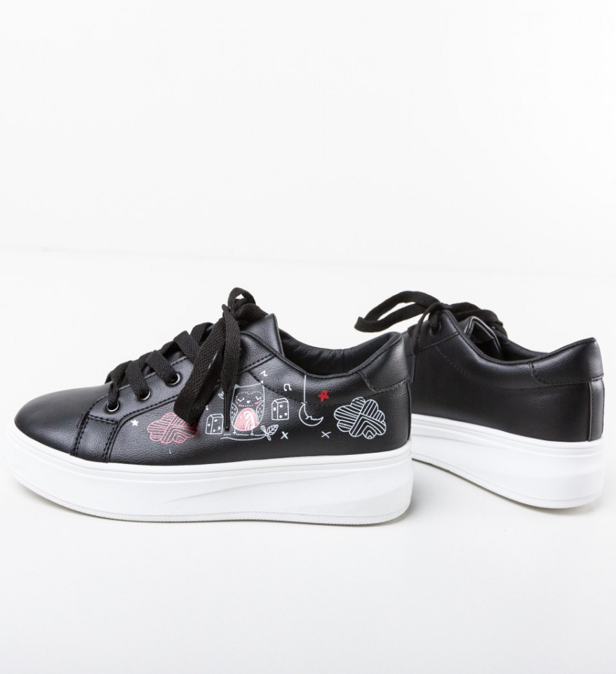 Sneakers dama Bufny Negri - Img 3