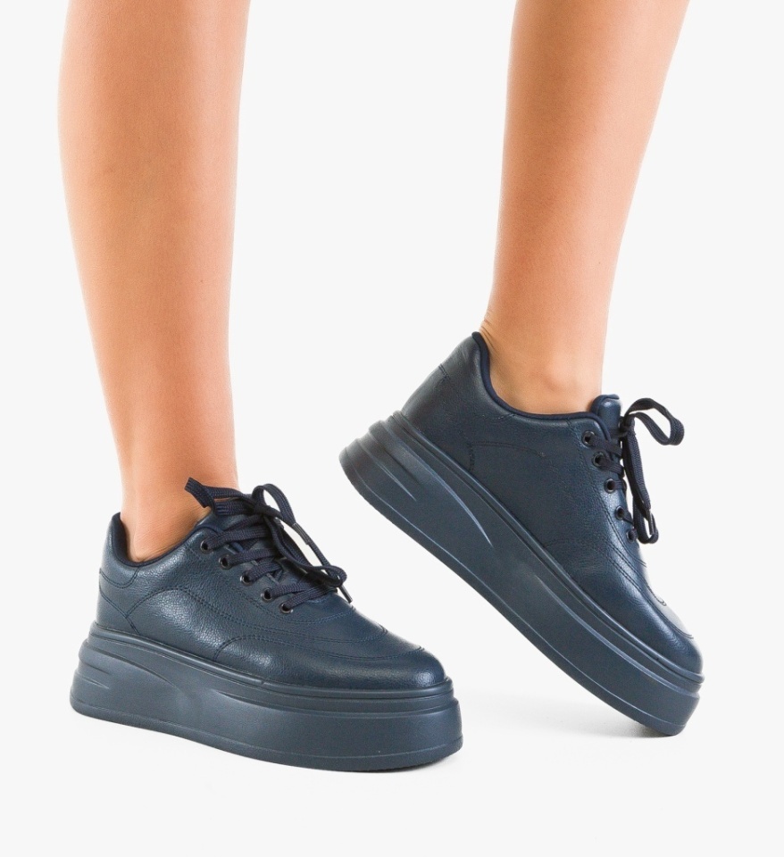Sneakers dama Bygdan Bleumarin - Img 6