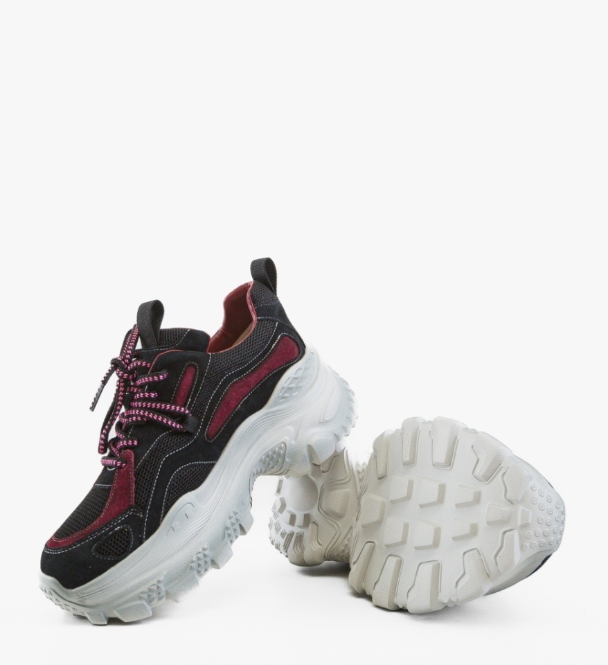 Sneakers dama Clover Negri - Img 2
