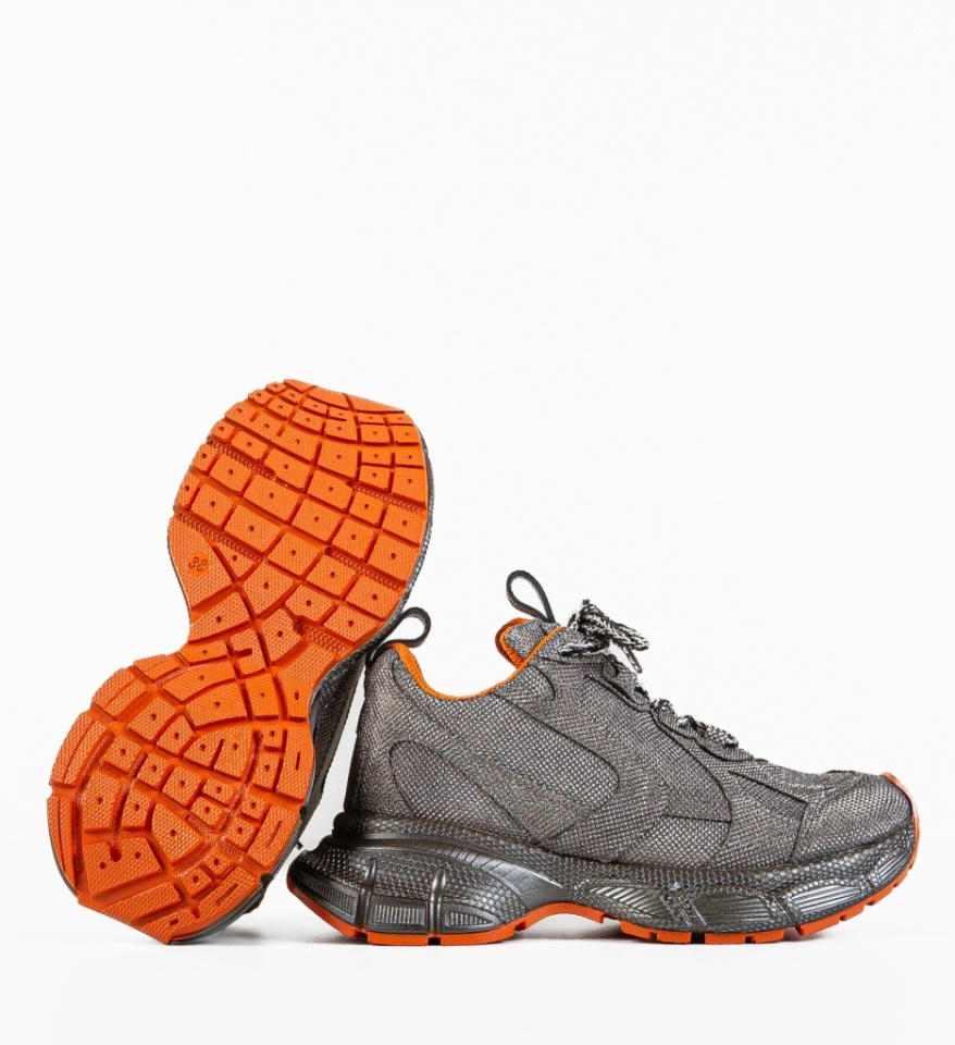Sneakers dama Dyryry Gri - Img 3