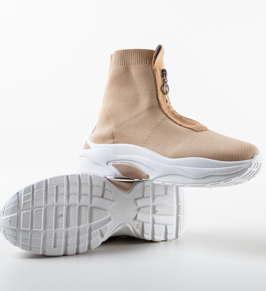 Sneakers dama Eshan Khaki - Img 10