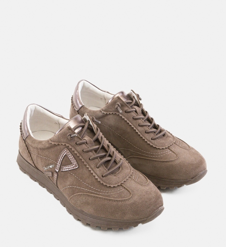 Sneakers dama Fanis Bej - Img 3