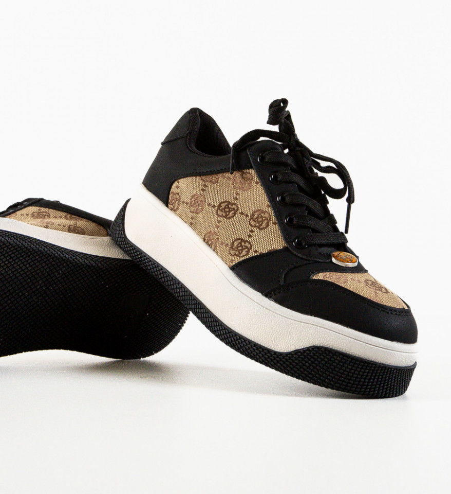 Sneakers dama Guett Khaki 2 - Img 2